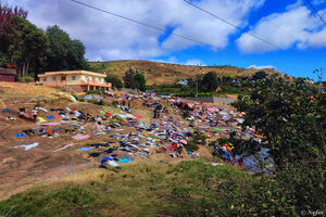 Вот как выглядит прачечная на Мадагаскаре