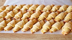 Ленивые песочные рогалики (всего 3 ингредиента)