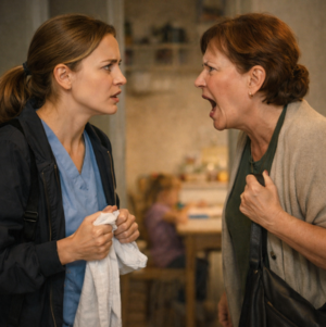 — Не перечь мне! — взорвалась свекровь. — Мужа надо уважать, замечания воспринимать достойно, я ведь только добра вам желаю!