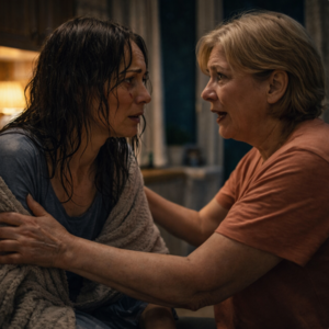 Катя рухнула в реку после поминального обеда по матери, но выбралась и из зарослей уловила беседу супруга с её приятельницей.