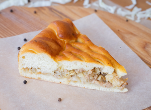 Рыбный пирог с палтусом