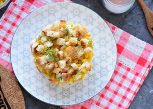 Салат «Медвежья шуба»: эффектное блюдо с хрустящим секретом