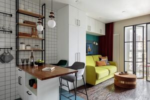 6 вариантов, как зонировать студию, если в ней живут два человека