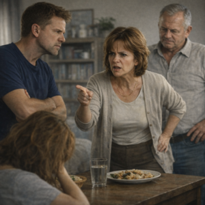 — Что за бурда на тарелке? Сколько раз повторял: научись готовить по-человечески, — выговаривал муж жене