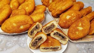 Пирожки с мясом «Те самые, как в детстве» + секрет нежной и сочной начинки