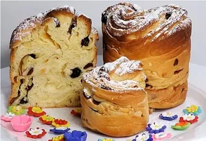 Пасхальный кулич «Краффин», который долго остается мягким