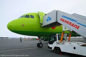 Салехард-Москва, рейс S7 210