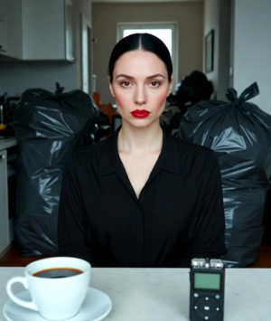 Я просто включила старую запись на диктофоне, а через час его вещей в доме уже не было