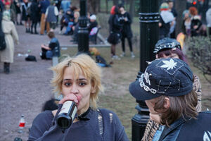 Москва военной поры на снимках Игоря Стомахина. 2026. «День рождения Гоголя»