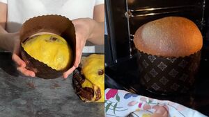 Элитный Пасхальный кулич (в стиле Панеттоне)