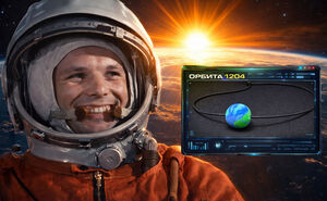 Поделки к Дню Космонавтики в детском саду и школе: Как сделать космическую валентинку «Орбиту» с детьми своими руками