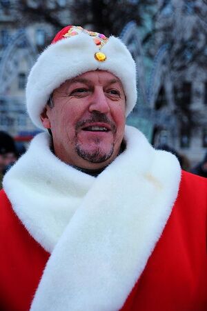 10-е годы XXI века на снимках Игоря Стомахина. 2012. «Акция «Рождественский пир для пернатых»