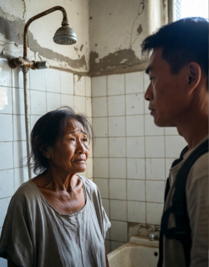 — Мам… Ты прости нас, так стыдно перед тобой. Мы же на твоей шее сидели и ещё ноги свешивали