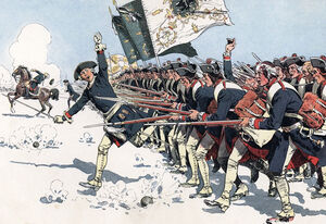 Первый драп великого Фридриха. 