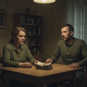 — У нас просто нет таких средств, всё кончено! — заявил муж жене