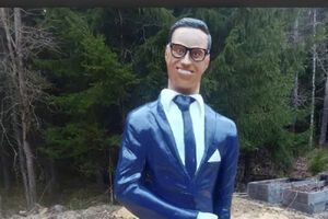 Кто пугает ворон на огороде?