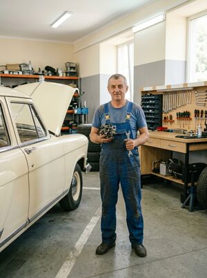 «Ты не мастер — ты уборщик» — эхом вернулась реплика жены, когда он сжал тряпку и посмотрел на свои чёрные ладони