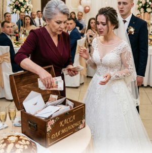 Свекровь при всех вскрыла конверты молодоженов, чтобы забрать свой «долг»