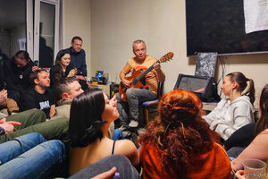 Побывала на квартирнике Сергея Калугина