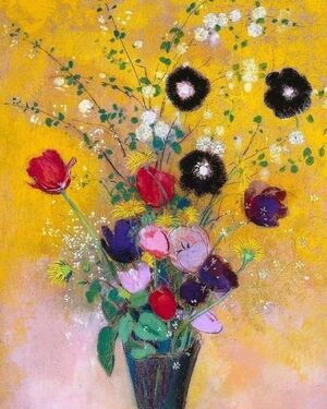 Черный и цветной