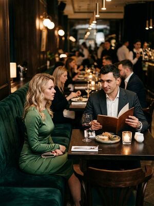 «Тебе, наверное, салат подойдёт?» — сказал он с оттенком снисхождения, а она уже знала, как заставить его пожалеть