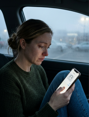 Алина уставилась на экран, где две аккуратные синие галочки безжалостно подтверждали доставку и прочтение. Голосовое сообщение длительностью семь минут и четырнадцать секунд ушло не туда.