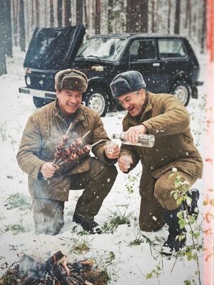 «Шашлыки под снегом» (проект Павла Мелешкина)
