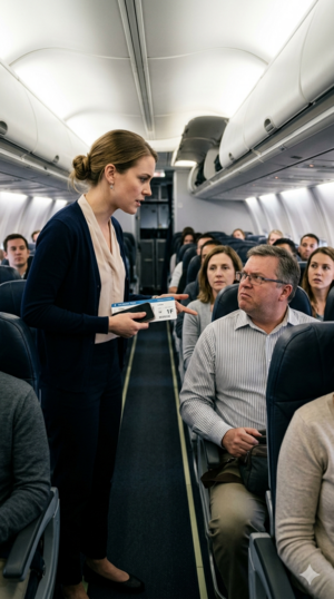 — Сколько вам лет, девушка? Уважайте старших! Я не собираюсь пересаживаться! — кричал мужчина, требуя отдать оплаченное место в самолёте.