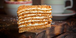 Постный «Медовик», который съедают до последней крошки — без яиц, без сливочного масла и без молока!