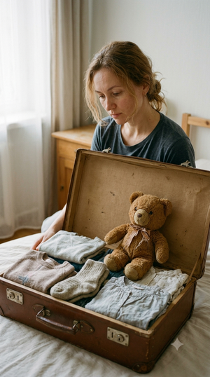 — Тебе нужна была служанка, а не равная жена. Анна собрала вещи свои и сына