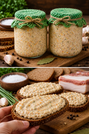 1 КГ САЛА — И 3 БАНКИ ВКУСНЯТИНЫ НА ВСЮ ЗИМУ! НАМАЗКА, КОТОРУЮ ЕДЯТ ЛОЖКАМИ!