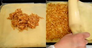 Слойки с яблоками из слоёного теста — быстрая домашняя выпечка с хрустящей корочкой