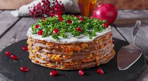 Картофельный торт с грибами — такой нежный, что гости думают, будто он из дорогого ресторана