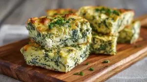 Пирог со шпинатом и сыром без теста — нежный, сочный и невероятно вкусный