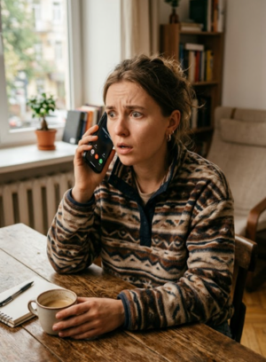 — Здравствуйте, вы кто? Я обнаружила ваши личные вещи в своём автомобиле. Как они вообще туда попали? — спросила незнакомка.