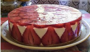 Клубничный чизкейк – мой самый любимый летний десерт! Вкуснее мороженого в 100 раз