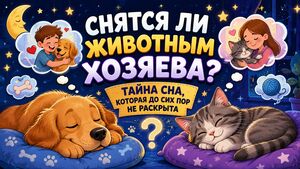 Снятся ли животным хозяева? Тайна сна, которая до сих пор не раскрыта