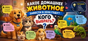Кошка, собака или кто-то ещё? Какое домашнее животное лучше подходит современному человеку.