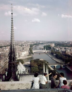 1960. Париж на снимках Жан-Луи Свинерса