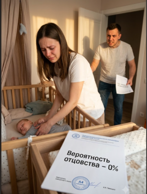 «Этот ребенок не мой, я всё знаю!» — в ярости кричал муж