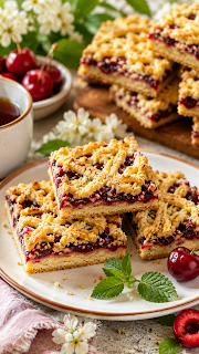 Тёртый пирог с вишней — легендарная домашняя выпечка, которая всегда получается безупречно 