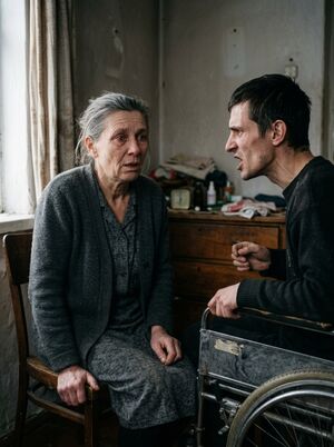 «Он мой сын» — сказала она однажды, отвергнув просьбы отдать ребёнка в интернат