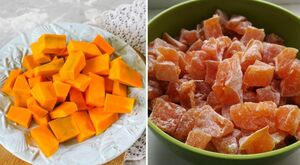 Очень вкусные цукаты из тыквы. В магазине такие точно не купишь