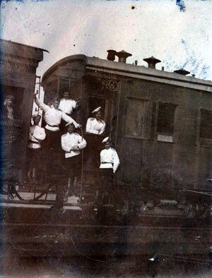 1900-е. Поездка юнкеров Александровского военного училища в Киев и Севастополь