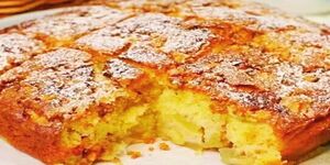 Норвежский яблочный пирог, в который я влюбилась с первого кусочка