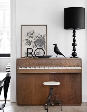 Пианино в доме: 17 красивых интерьеров