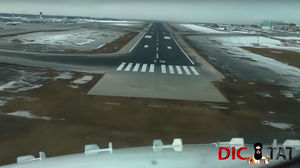 Потрясающая посадка самолёта во Внуково