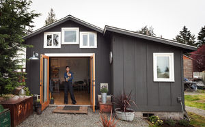 Как сделать из гаража в 23 м² уютный дом: реальный пример