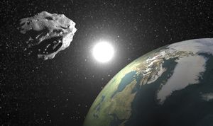 Между Землей и Луной 25 января пролетел астероид размером с грузовик