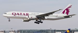 Самолет Qatar Airways пролетел 14,5 тысяч км и установил новый рекорд